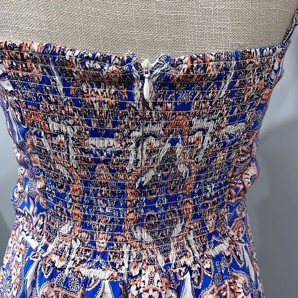 Parker Paisley Maxi Dress Small - Picture 5 of 8